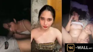 คลิปหลุดทางบ้าน สาวหมวยผัวถ่ายคลิปตอนเย็ดกับผัวเด็ดๆอมควยให้เสียวๆ ก่อนโดนจับกระเด้าหีเย็ดรัวๆแตกในเสียวๆ